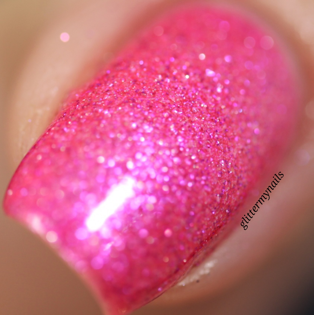 Mainstream Mani Monday China Glaze Pink in Poppy Nail Polish Blog by Glittermynails