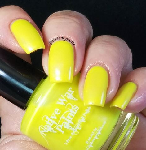 Try Them Tuesday- Native War Paints Canary Yellow and Lucky 13 Lacquer ...